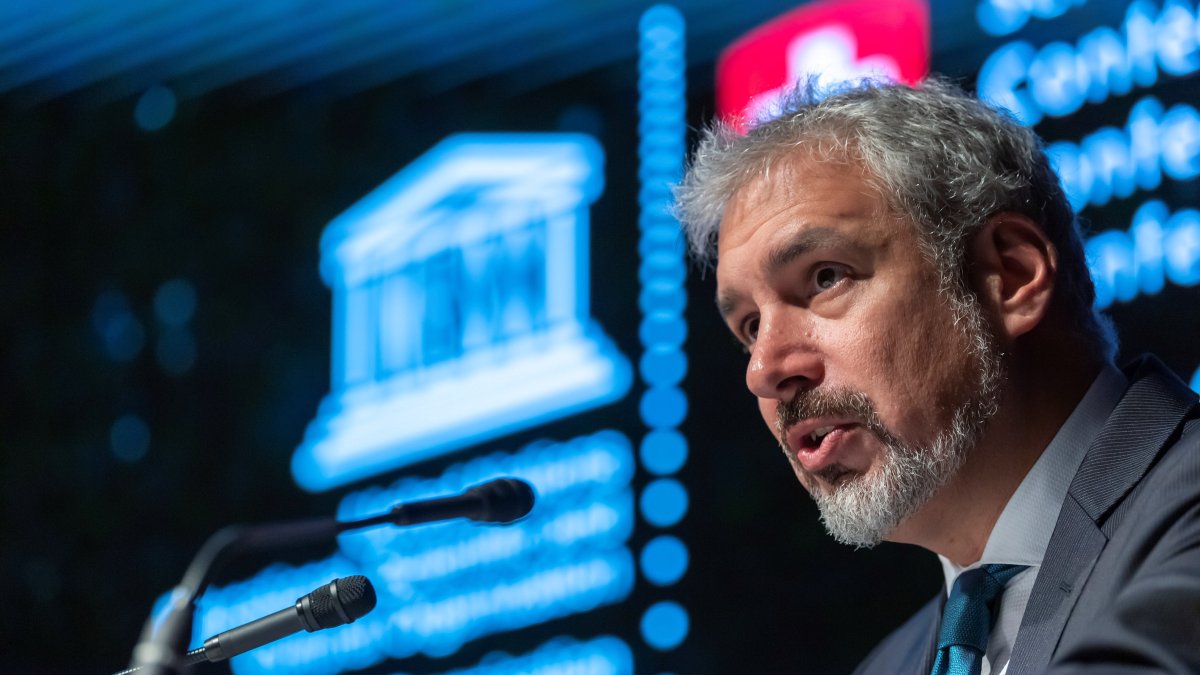 Fotografía de archivo de Ernesto Ottone, subdirector general de Cultura de la Unesco.