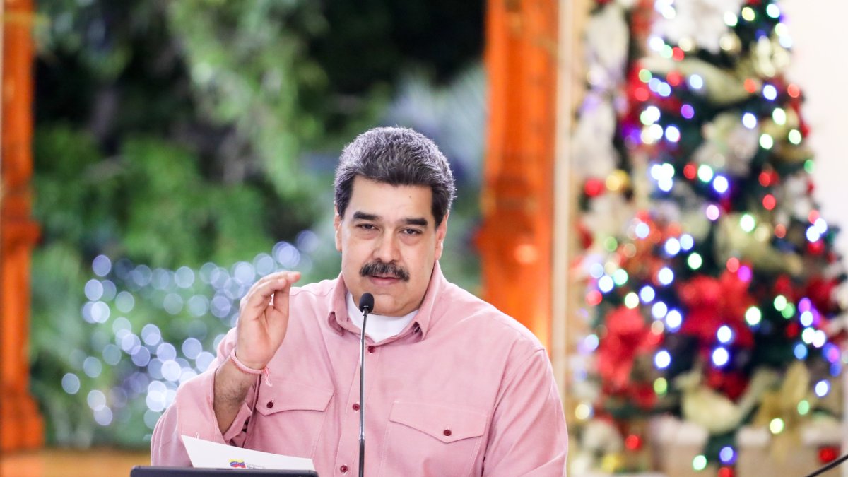 El presidente venezolano, Nicolás Maduro,  retrasa las conversaciones con la oposición en México. / Prensa Miraflores