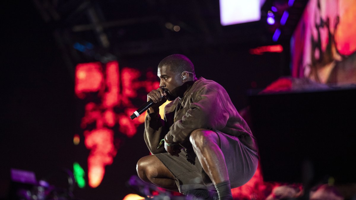 Kanye West en foto de archivo.