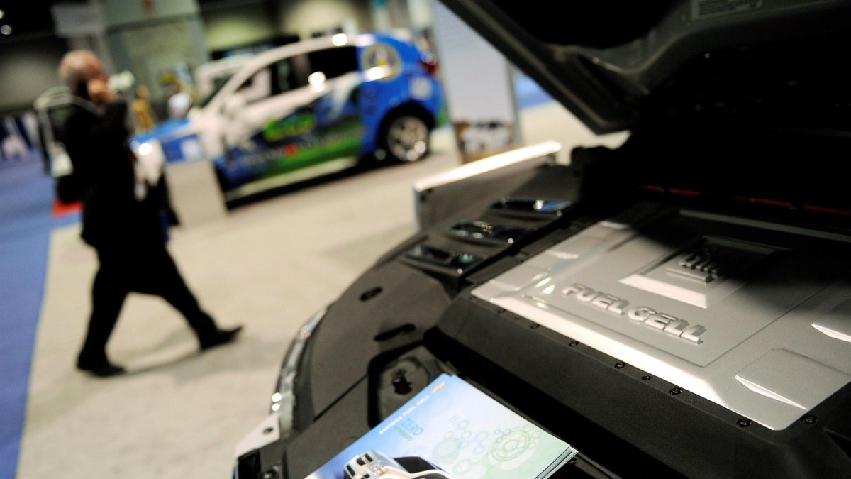 El motor de cero emisiones de Generals Motors, en una fotografía de archivo.