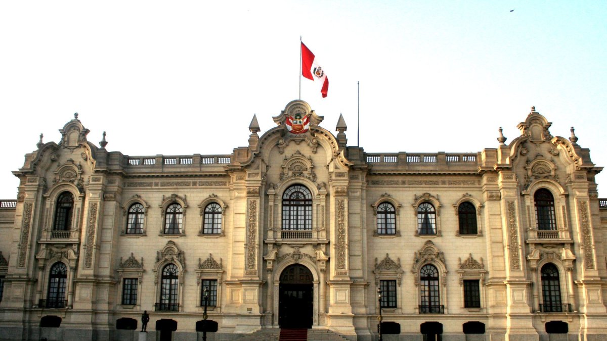 La casa de Pizarro, sede del Gobierno de Perú