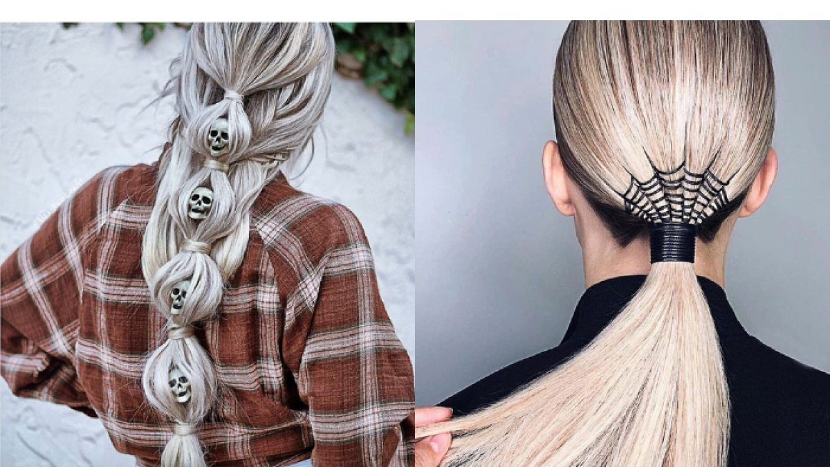 Peinados inspirados en Halloween.