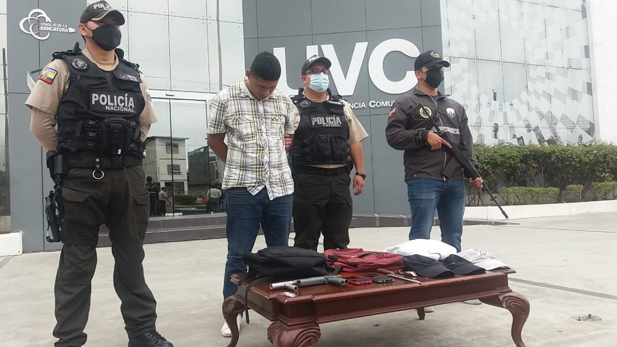 Policía recabó indicios del hecho tras la captura.