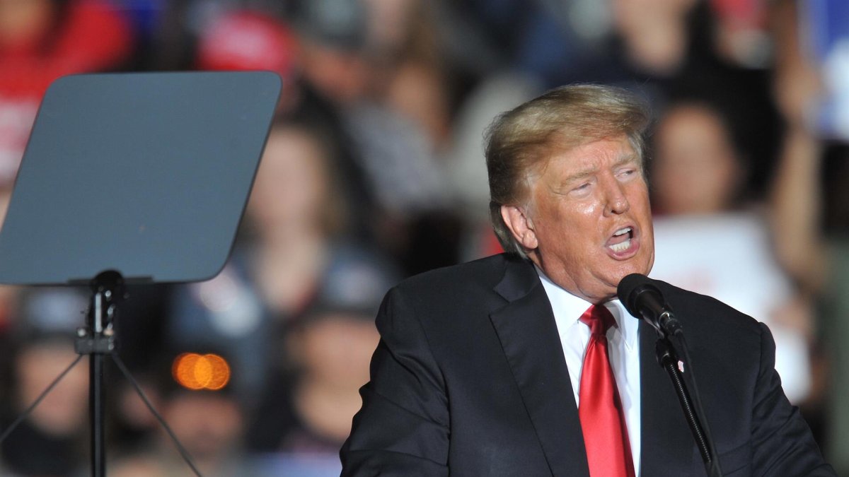 Trump hizo el anuncio este 21 de octubre de 2021.