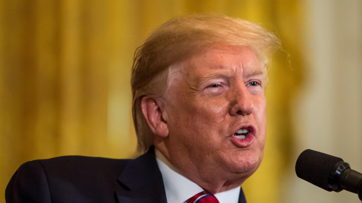 Imagen de archivo del expresidente de Estados Unidos Donald Trump.