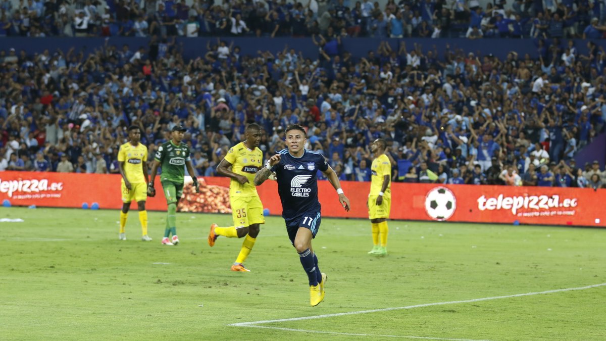 Joao Rojas fue figura en la última victoria de Emelec ante Barcelona en el Capwell. Fue en septiembre de 2018.