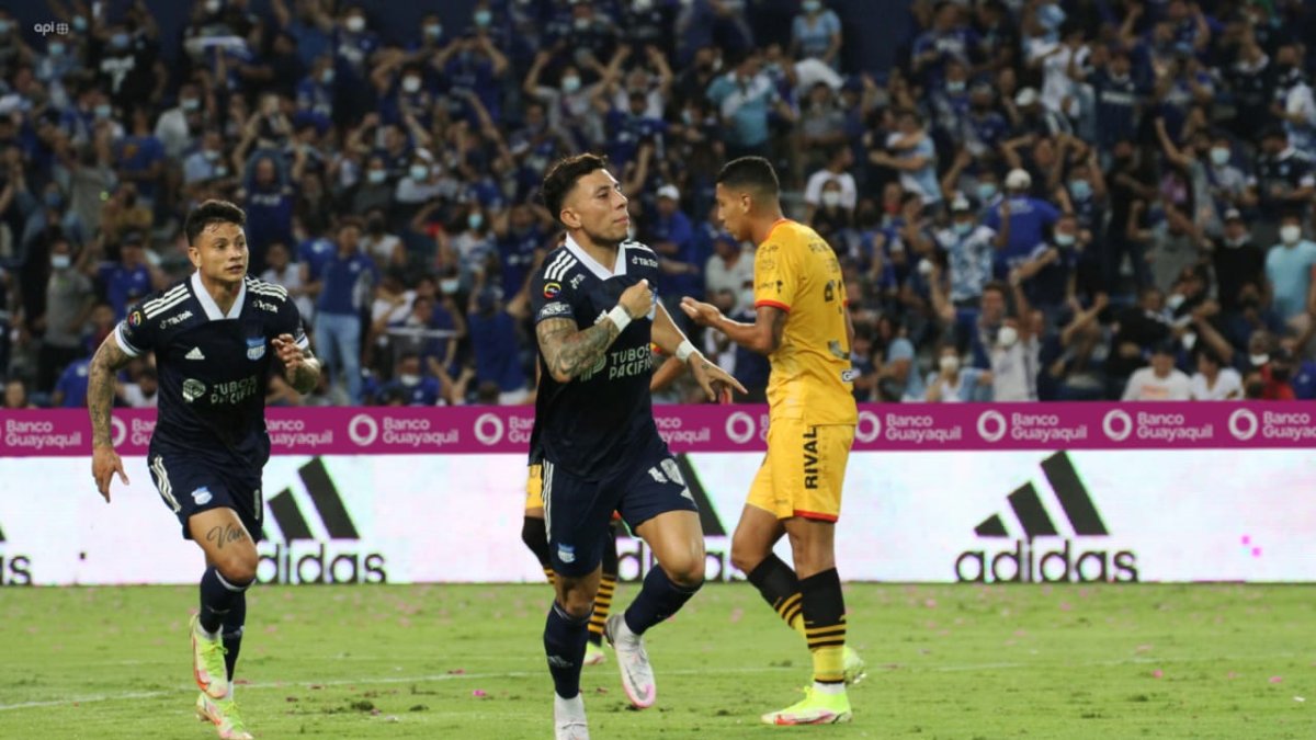 Joao Rojas, delantero de Emelec, es uno de los valores que subió de nivel.