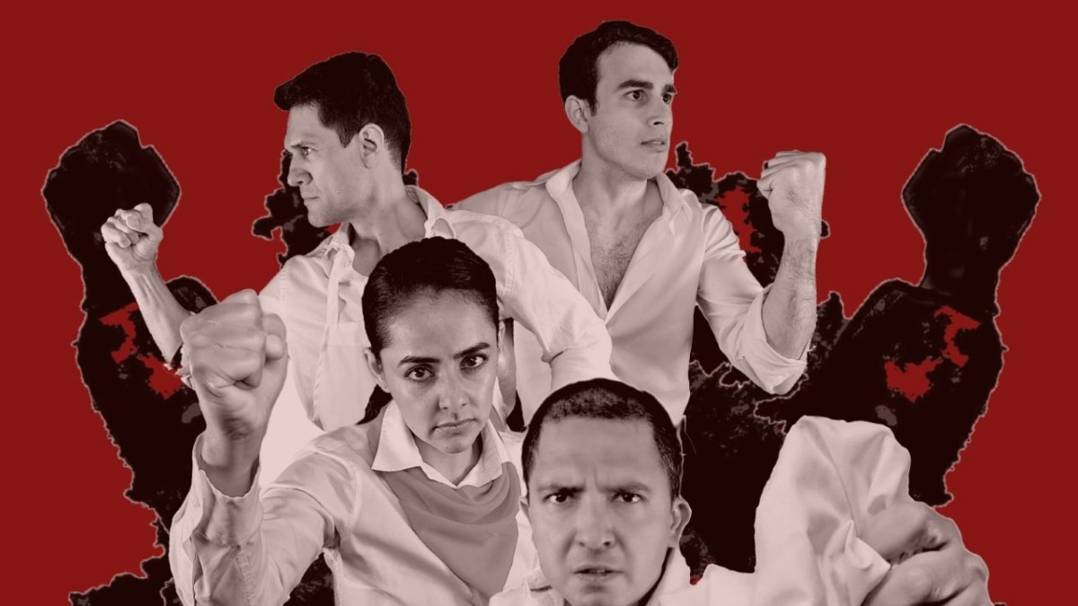 Algunos de los actores que participan en el proyecto de Julio Ortega.