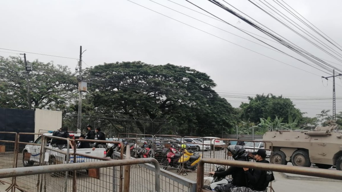 El incidente se registró en el interior de la Penitenciaría del Litoral.