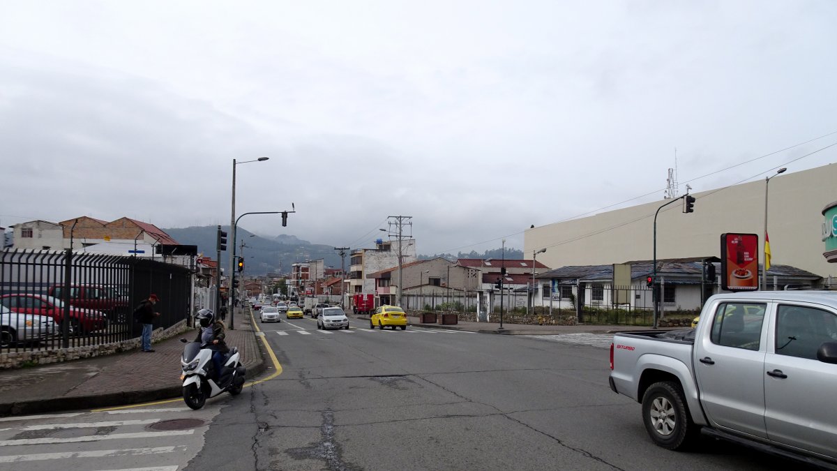 Las calles de Cuenca, donde hoy no circula ninguna unidad de transporte público.