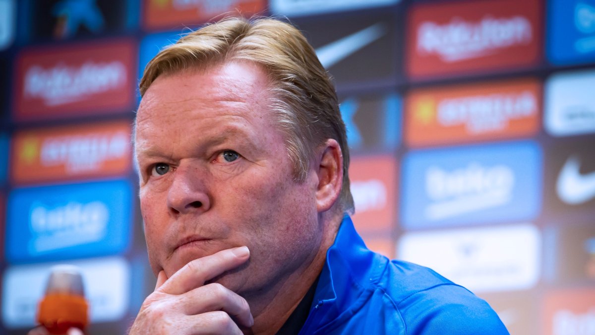 El ya exentrenador neerlandés Ronald Koeman, en una imagen de archivo.