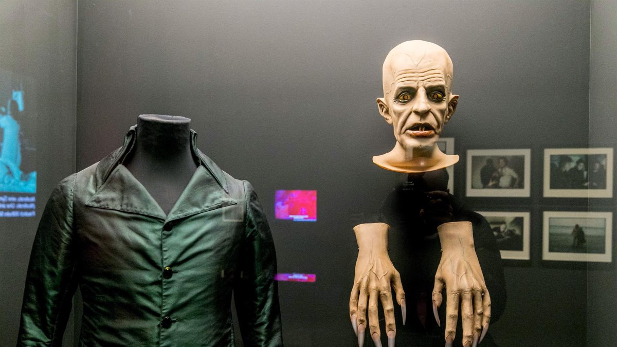 Exposición con los vampiros como protagonistas, en una fotografía de archivo.