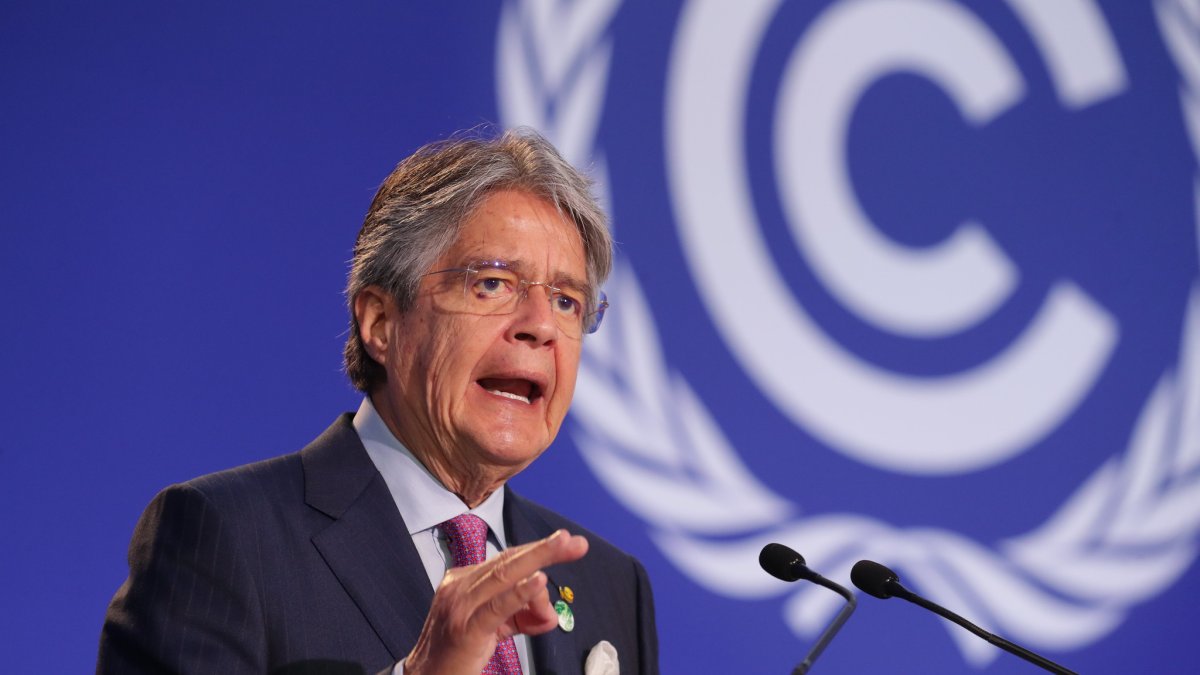 Participación del presidente Guillermo Lasso en la Conferencia de las Naciones Unidas sobre el Cambio Climático COP26.