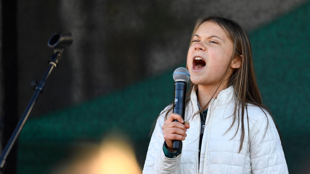 Greta Thunberg en una imagen de archivo.