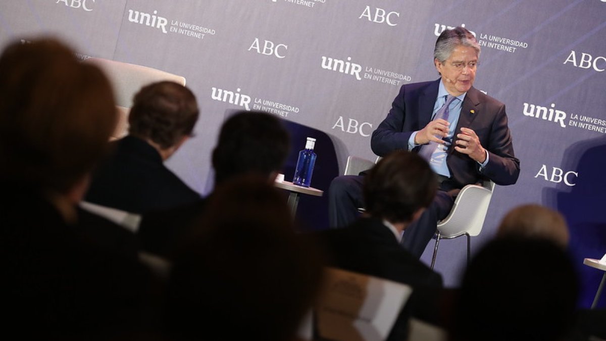El presidente de la República, Guillermo Lasso, participó en el Foro ABC España-Ecuador. Pensar el siglo XXI.