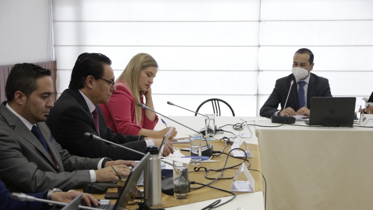 Comisión. Fernando Villavicencio de la Comisión de Fiscalización pedirá la comparecencia del presidente Guilermo Lasso.