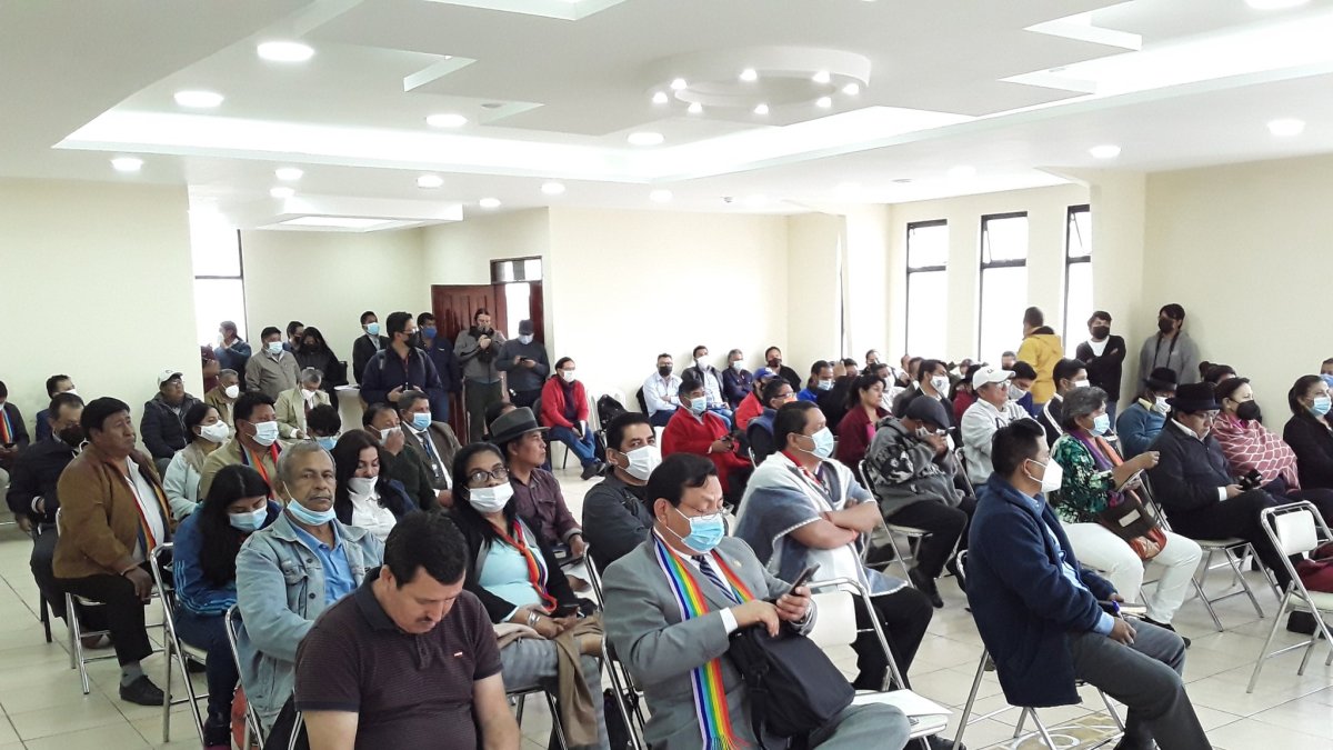 El Consejo Político Nacional del movimiento Pachakutik sesionó ayer, 9 de noviembre, en Quito.