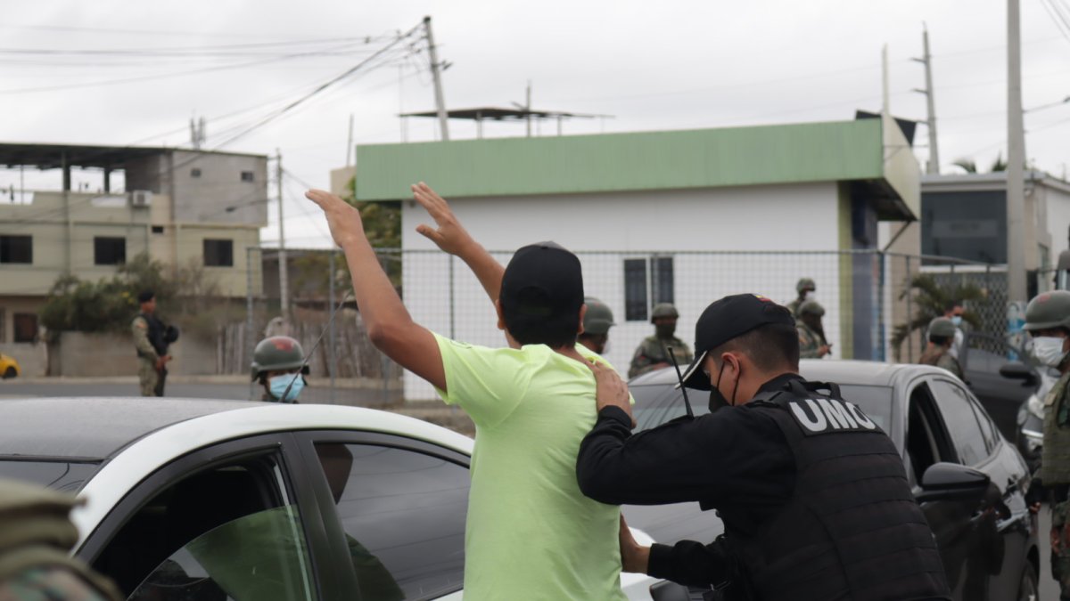 Operativos que se realizan en la provincia de Manabí.