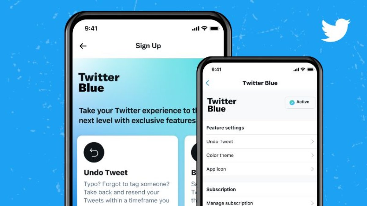 Twitter Blue ofrece tres cambios principales: carpetas que organizan los tuits, la posibilidad de modificar mensajes antes de que se publiquen y un modo de lectura.