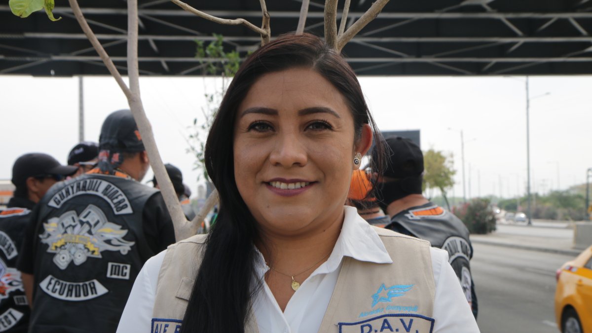 Alexandra Rivadeneira, directora de Área Verde del Municipio de Guayaquil.