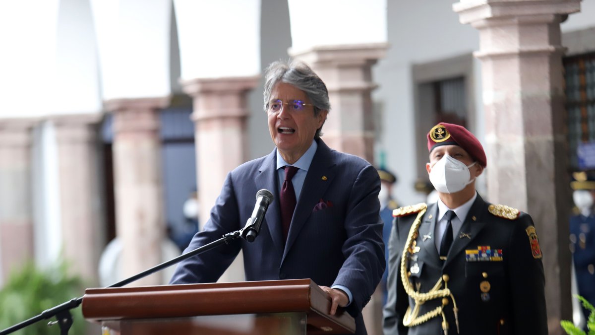 El presidente Lasso se pronunció a través de un corto escrito que publicó en sus redes sociales.