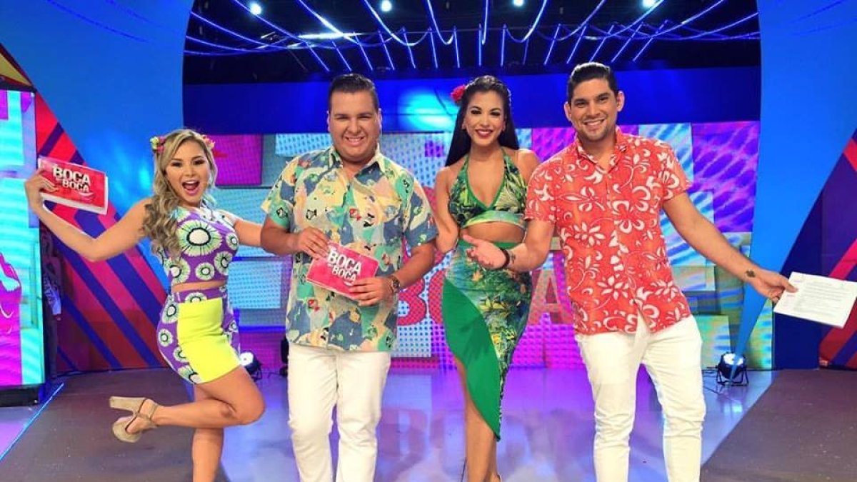 Silvana Torres, Miguel Cedeño, Lissette Cedeño y Emilio Pinargote. 
