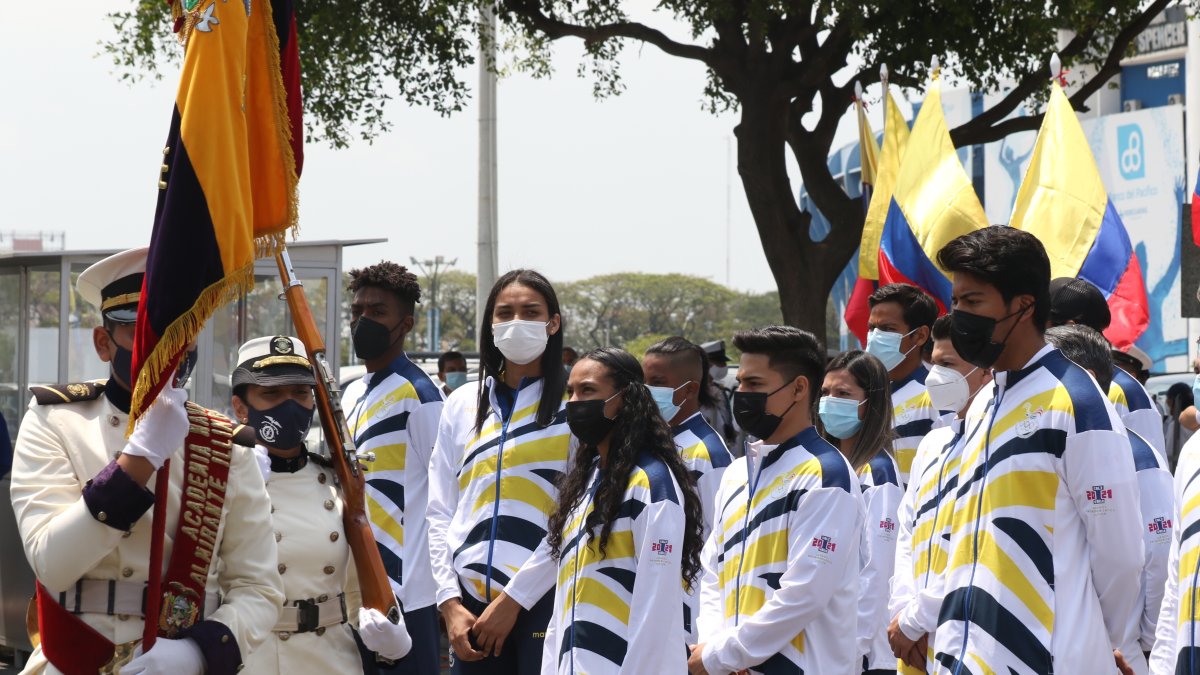 Los deportistas ecuatorianos están listos para representar a Ecuador en los Panamericanos Junior.