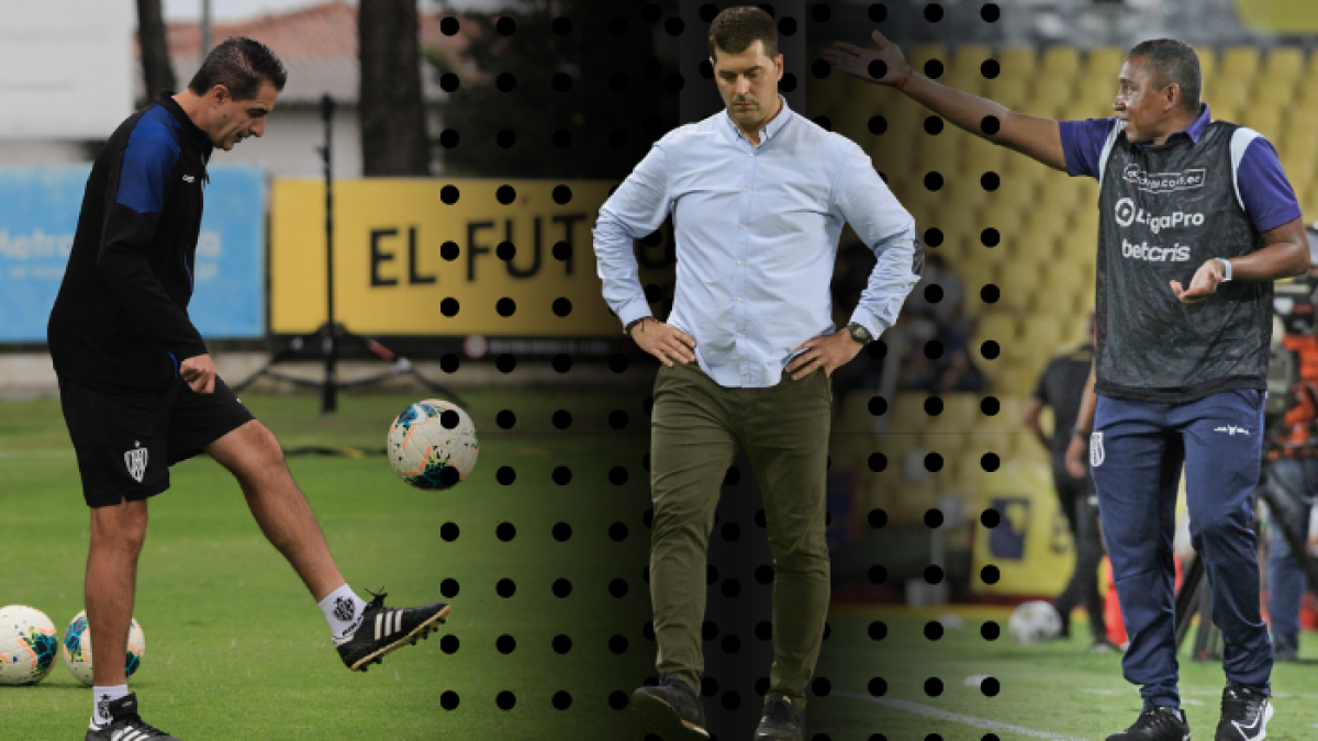 Los tres entrenadores están en busca de quedarse con la etapa.
