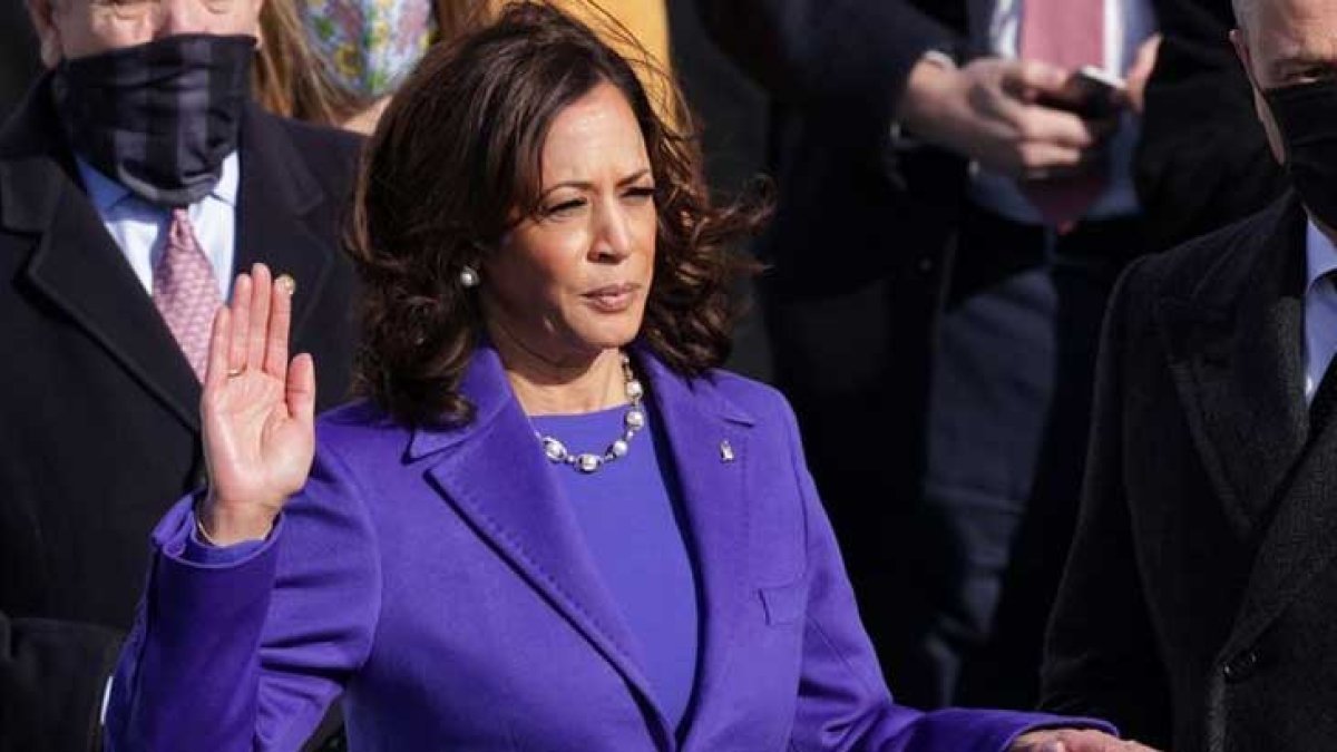 Kamala Harris hará historia este viernes al ser la primera mujer presidente de su país, aunque por poco tiempo