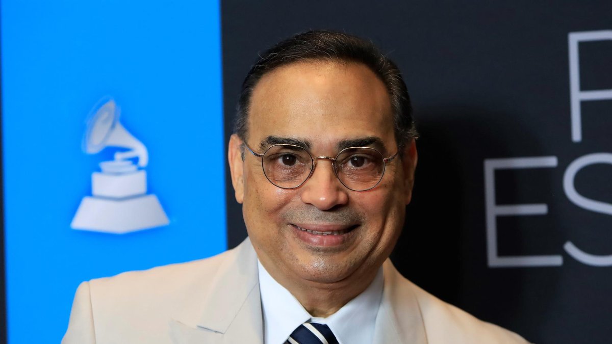 El salsero puertorriqueño Gilberto Santa Rosa en Las Vegas, Nevada (EE.UU.), este 17 de noviemebre de 2021.