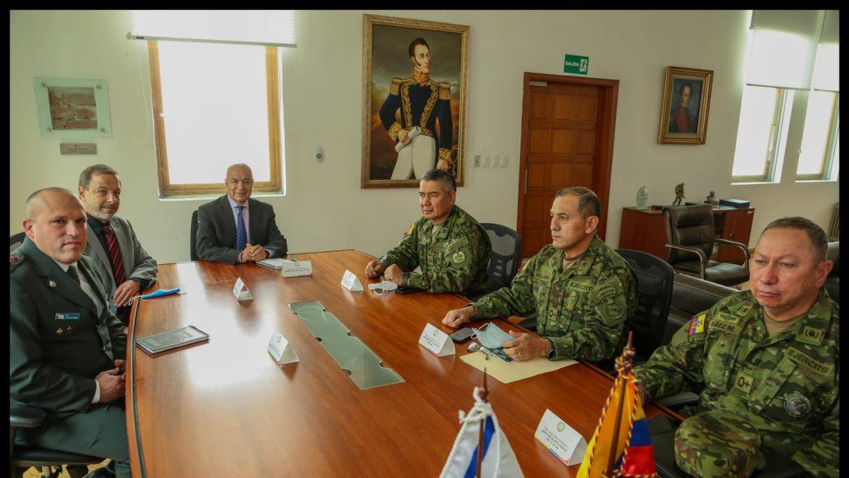 Cita. Autoridades de Ecuador e Israel analizaron la seguridad en el país.
