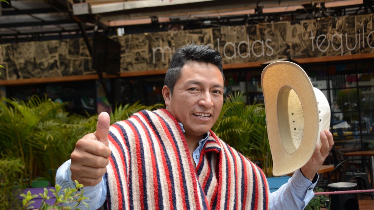 Caso. Delfín Quishpe, alcalde de Guamote, fue sentenciado a cinco años de prisión por tráfico de influencias. Un tribunal lo declaró autor del delito.