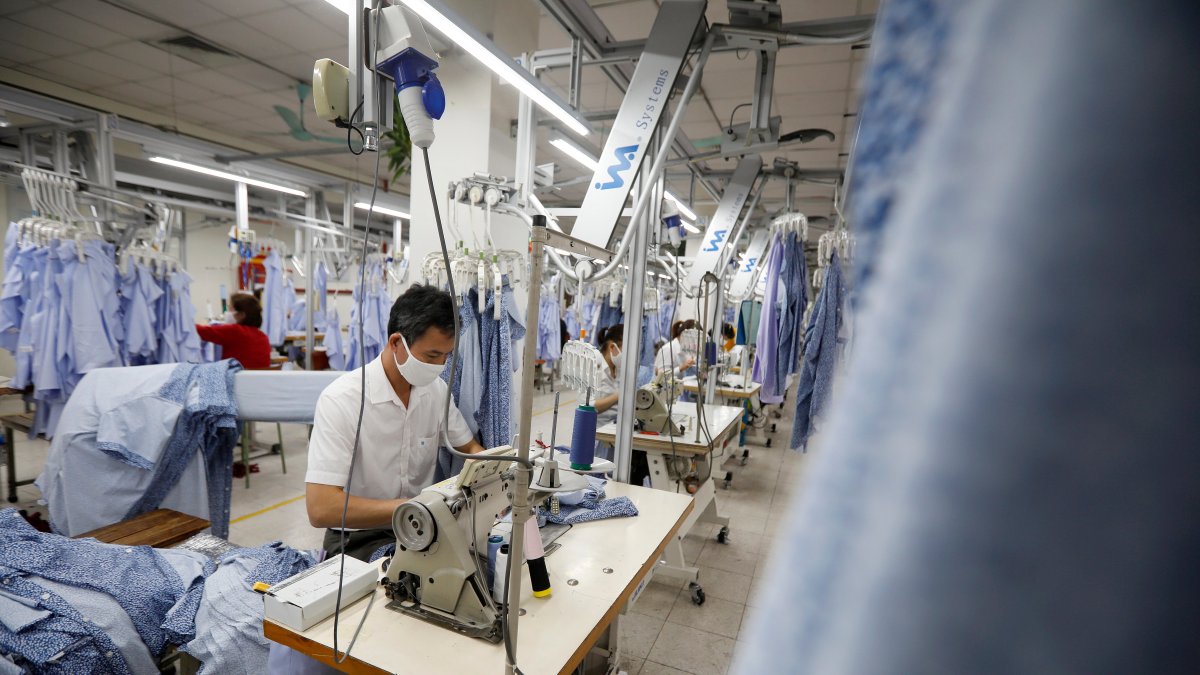 No hay la suficiente mano de obra para trabajar en las fábricas.EFE  Ho Chi Minh