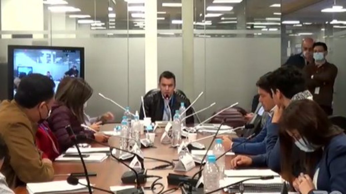 La comisión legislativa sesionó la mañana y la tarde de este 19 de noviembre de 2021.