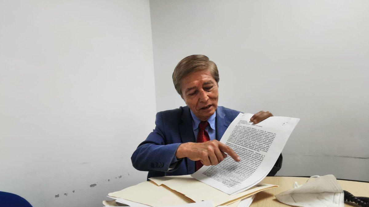 Trámite. Leonidas Cevallos, el opositor que planteó la revocatoria.