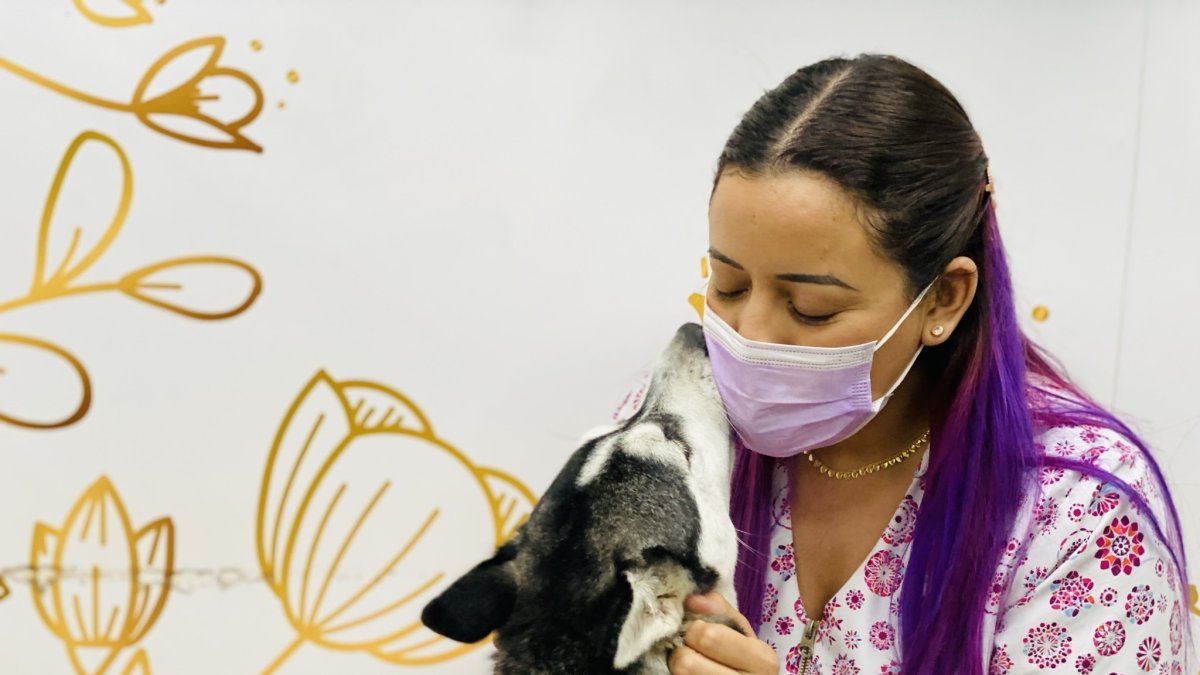 La doctora Victoria Guarín está al frente de esta clínica veterinaria que prioriza la salud preventiva de las mascotas.