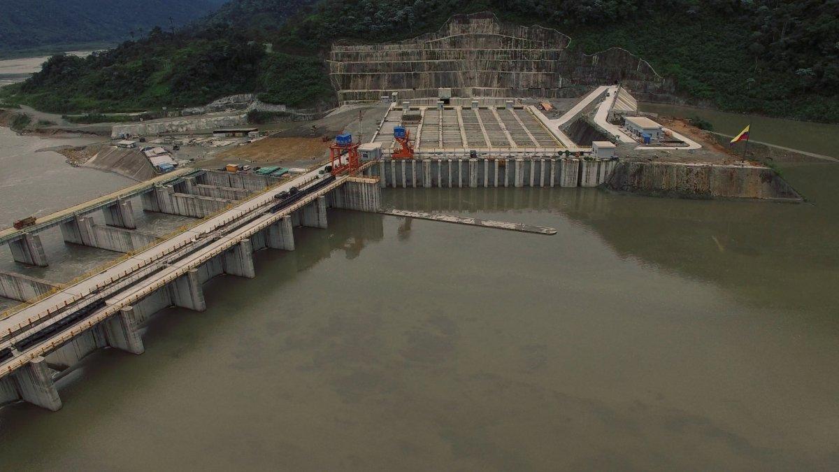 Escenario. El aparataje operativo de la hidroeléctrica depende del Coca.