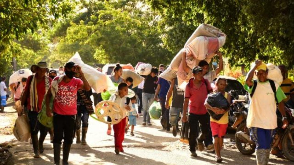 Los desplazados aumentaron en 2020 debido a la pandemia y conflictos bélicos