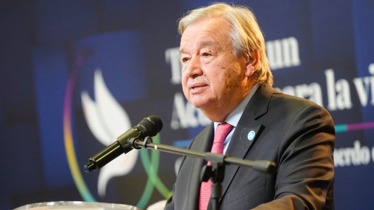 El secretario general de la ONU, António Guterres, denunció que se está condenando al continente africano a una situación extremadamente difícil.
