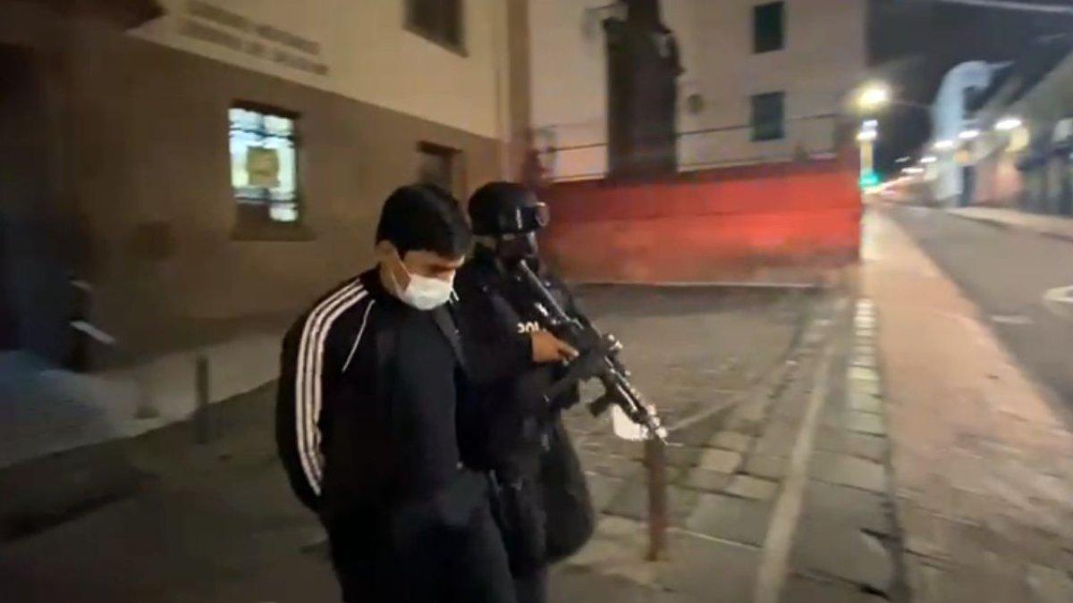 Sospechoso. Brayan, el presunto miembro del cartel de Sinaloa.