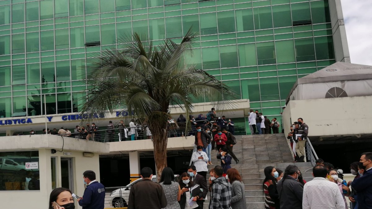 El 23 de noviembre pasado debía hacerse la extracción de información del teléfono de Sebastián Yunda, pero se suspendió por un fuerte temblor en Quito.