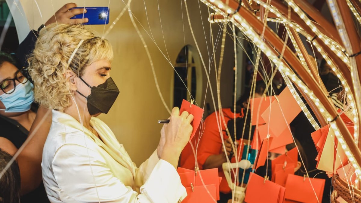 La alcaldesa Cynthia Viteri, en una reciente aparición en público.