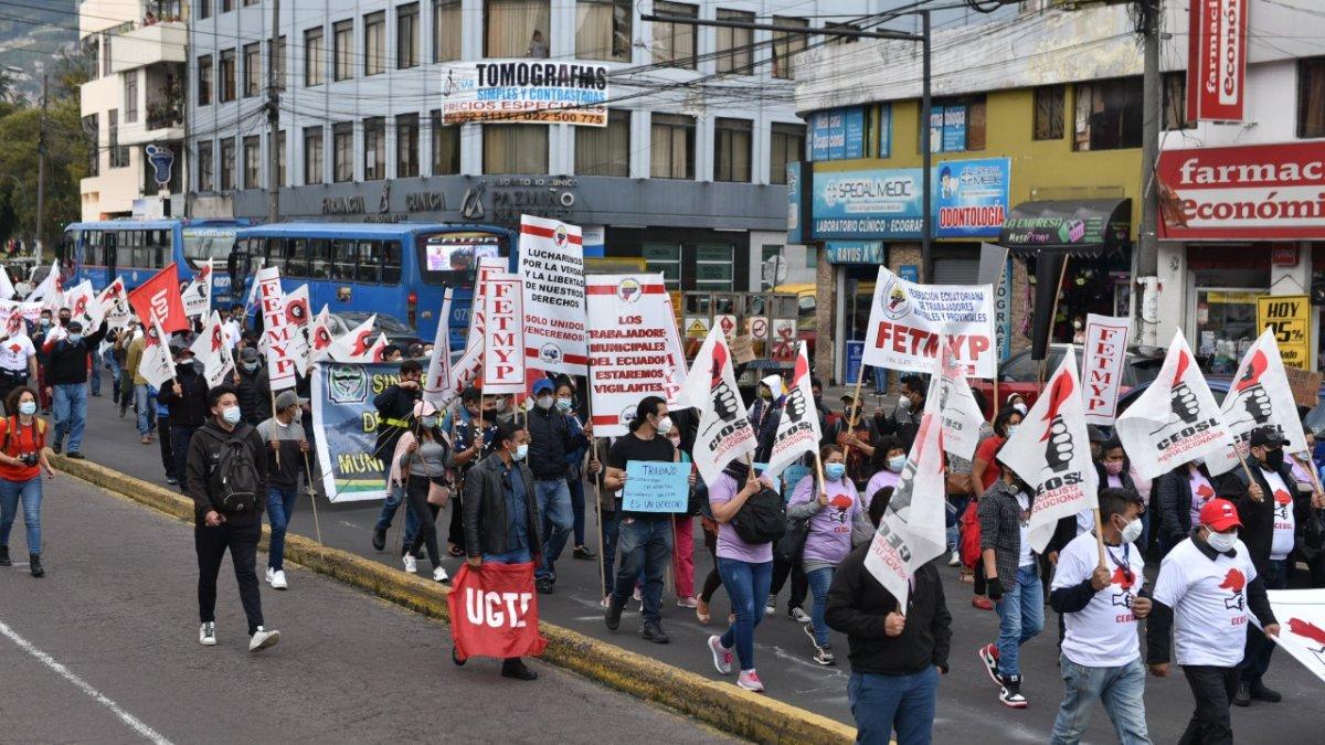 Protestas. El gobierno del presidente Guillermo Lasso ha enfrentado varias protestas y movilización en los seis meses y más que lleva de gestión.
