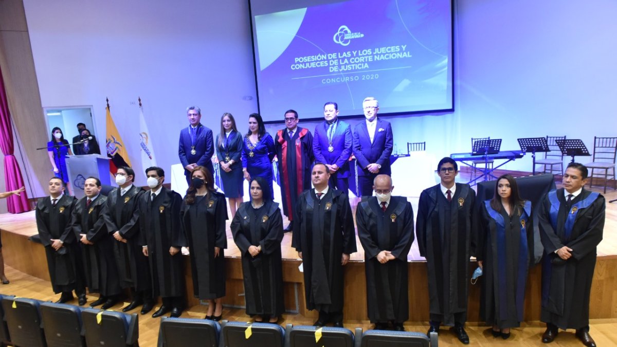 En febrero pasado fueron posesionados once jueces nacionales: nueve titulares y dos suplentes.