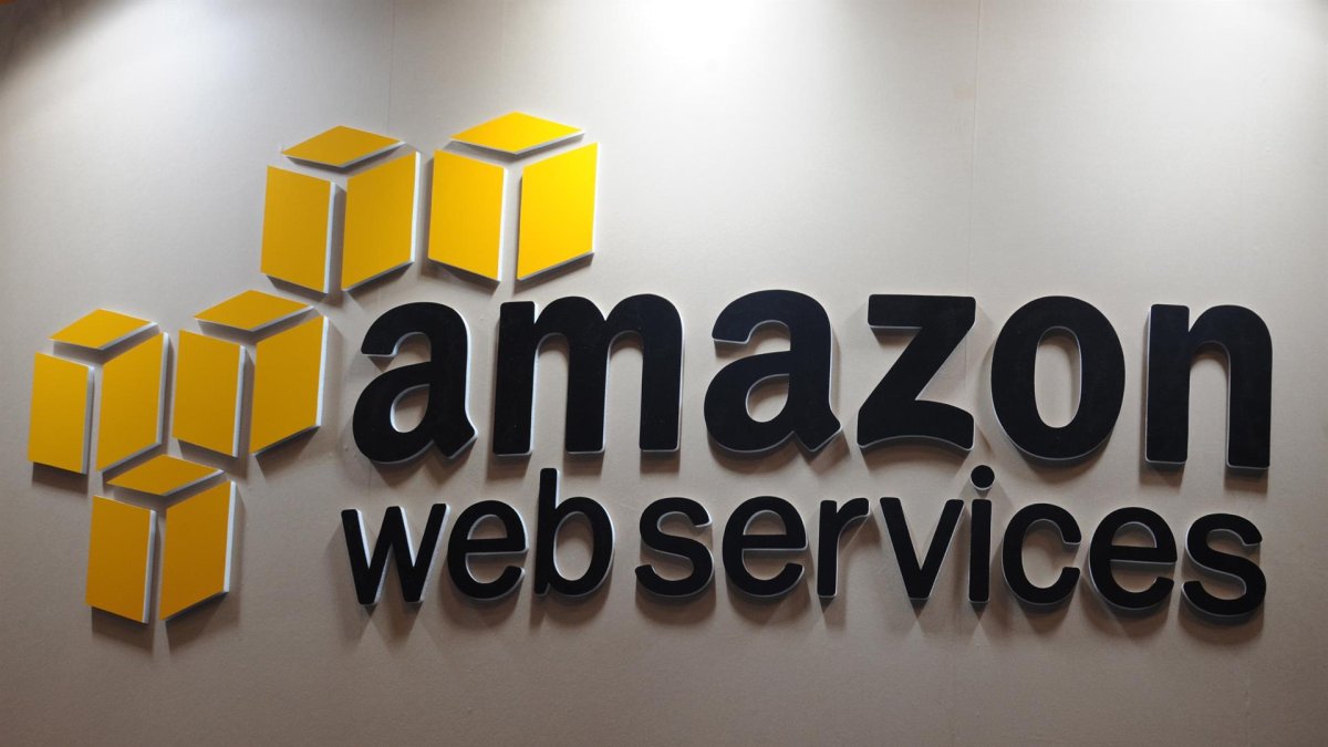 Imagen de archivo del logo de Amazon Web Services