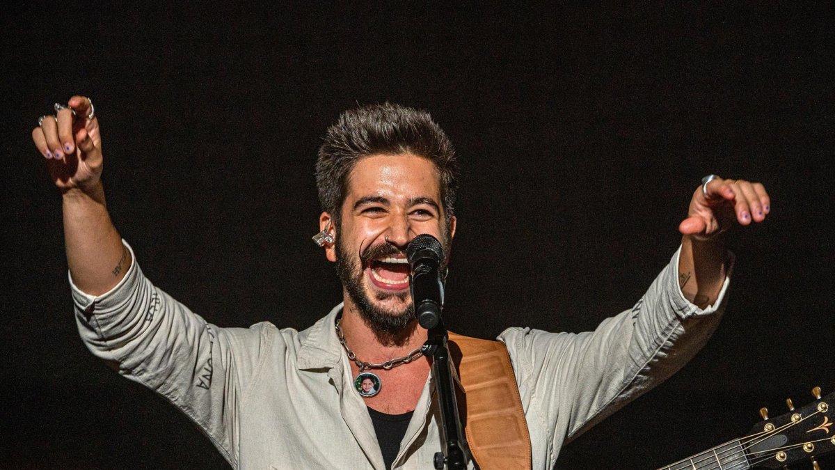 El cantautor colombiano Camilo, en una fotografía de archivo.