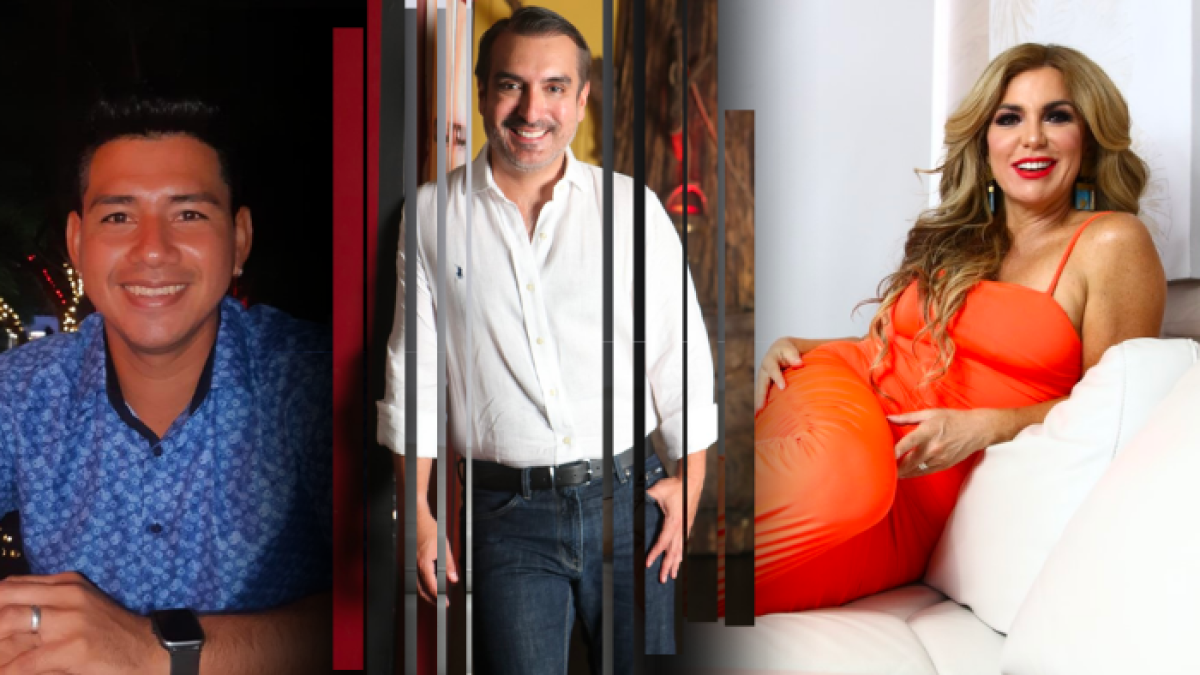 Christian Franco, Vicente Taiano y Mariela Viteri están seguros del triunfo de su equipo.