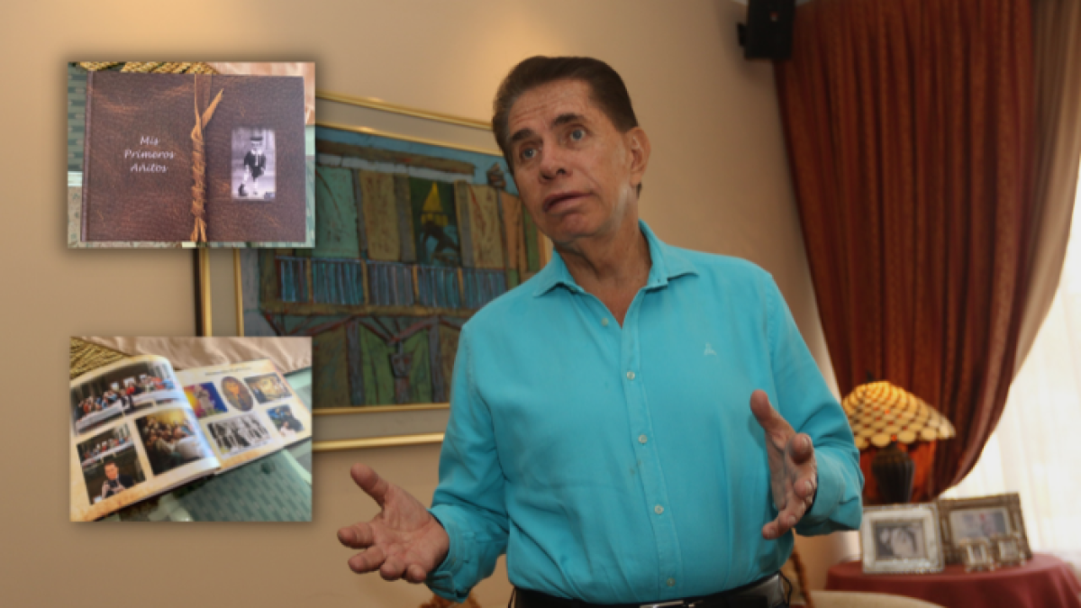 El presentador de noticias de Ecuavisa compartió la foto de su libro de 'memes' en su cuenta de Instagram.