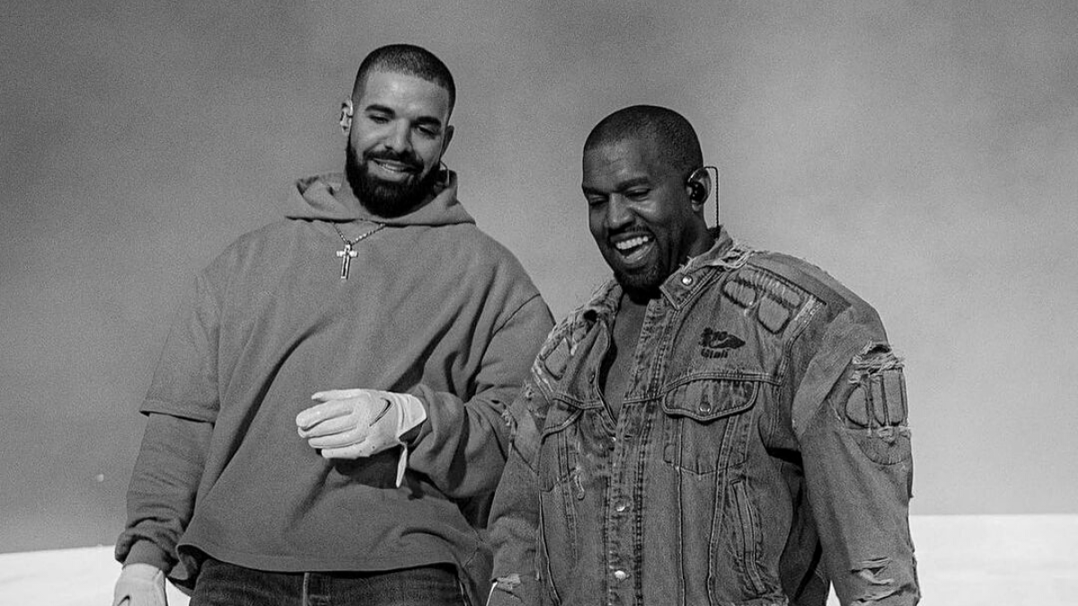 Drake y Kanye West lograron reunir a más de 70,000 personas en el Coliseo de Los Ángeles, la noche de ayer.