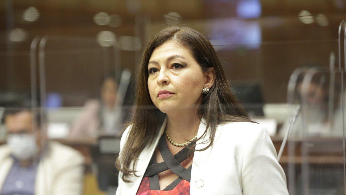 Correísta. Sofía Espín defiende al CPCCS contra viento y marea.